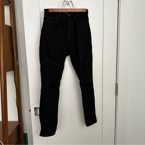 BDG black super high rise twig ankle skinny Jean